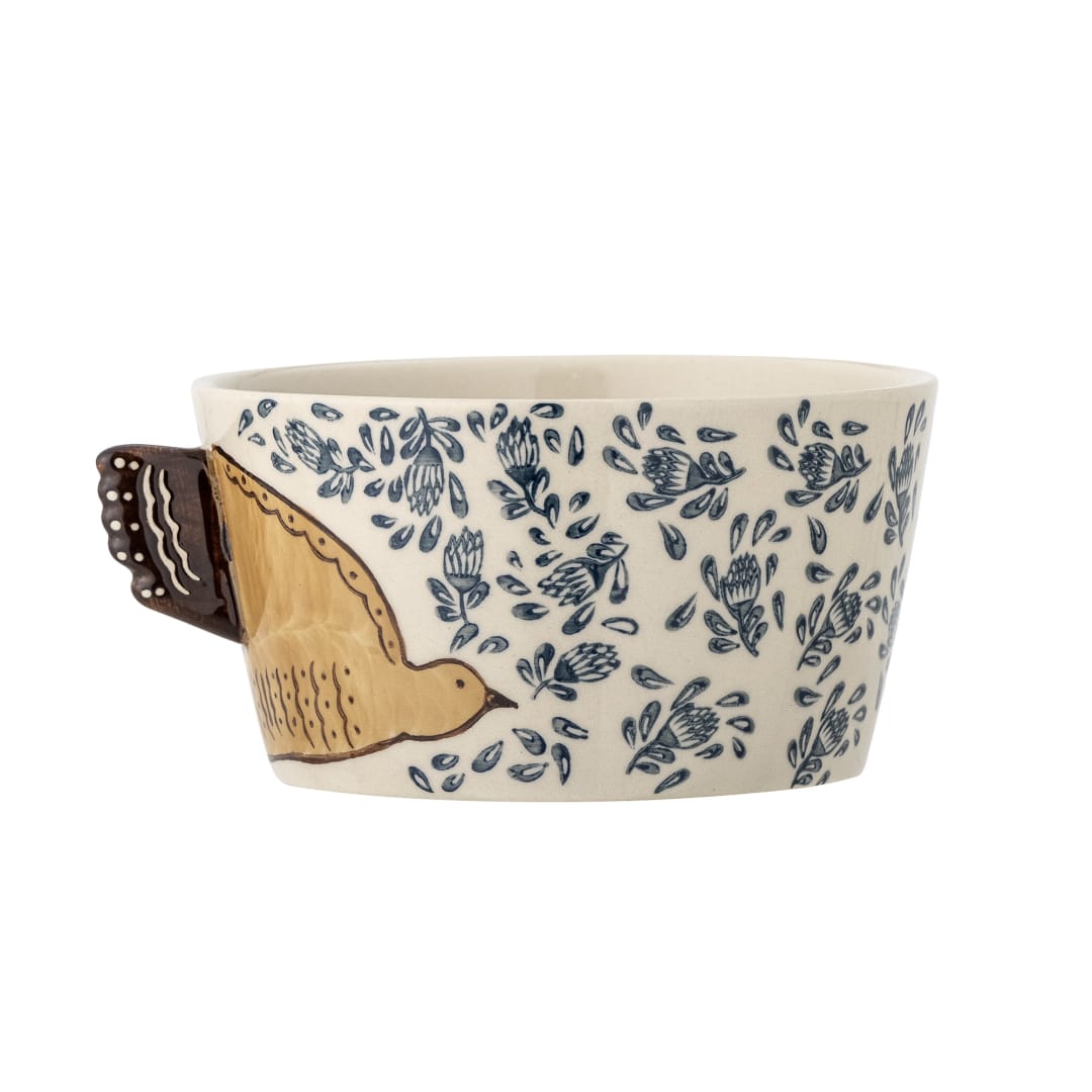 82060830 - Hezha Bowl, Nature, Stoneware STOCK: 300