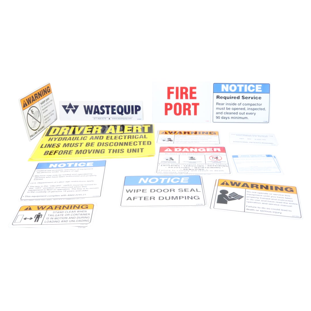 Galbreath™ Decal Kit Self-Contained