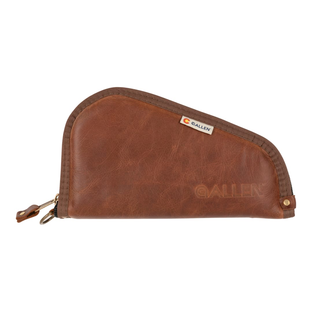 Allen Company Butte 11-Inch Leather Handgun Case, Brown
