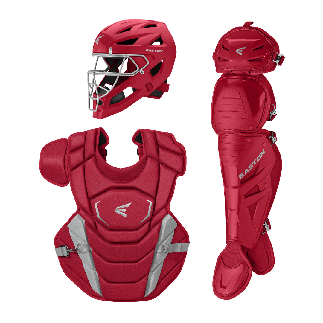 Easton Phenom Catcher's Gear | Red | Small