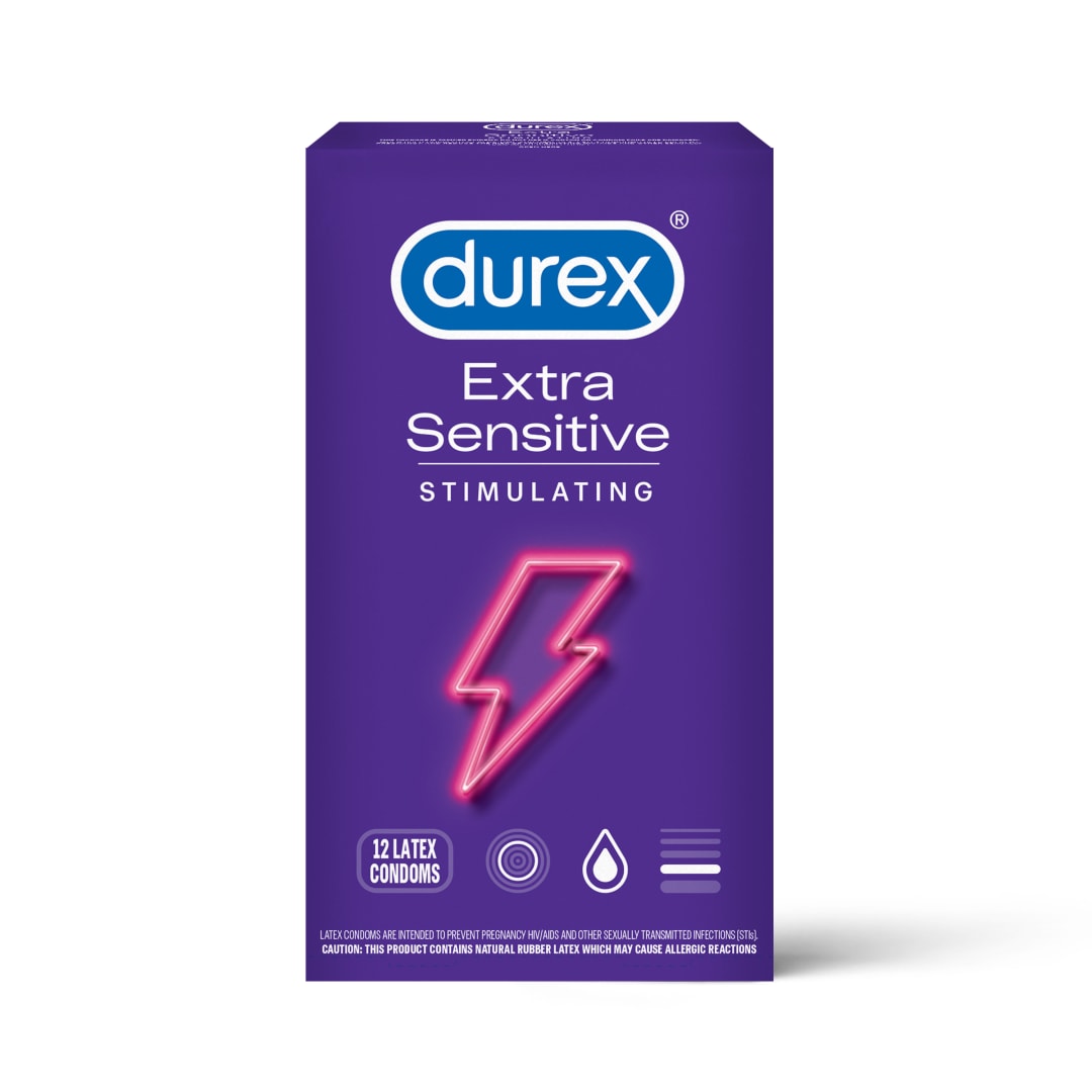 DUREX® Extra Sensitive™ - Stimulating Condom 18/12 ct.