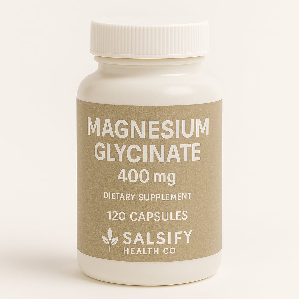 Salsify Health Co Magnesium Glycinate 400 mg — 120 Capsules