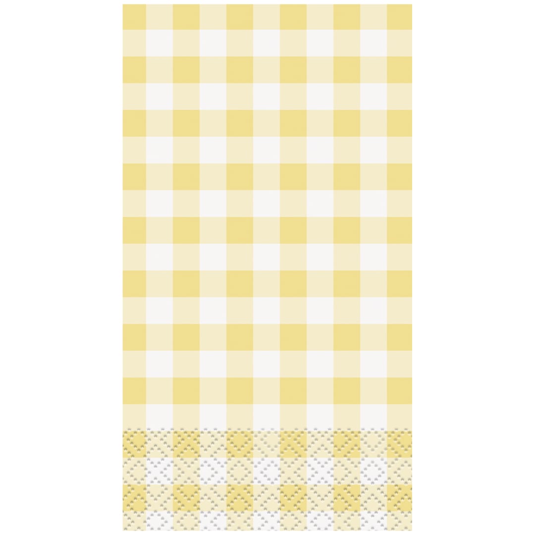 Fresh Daisy Gingham Guest Towels, 16ct