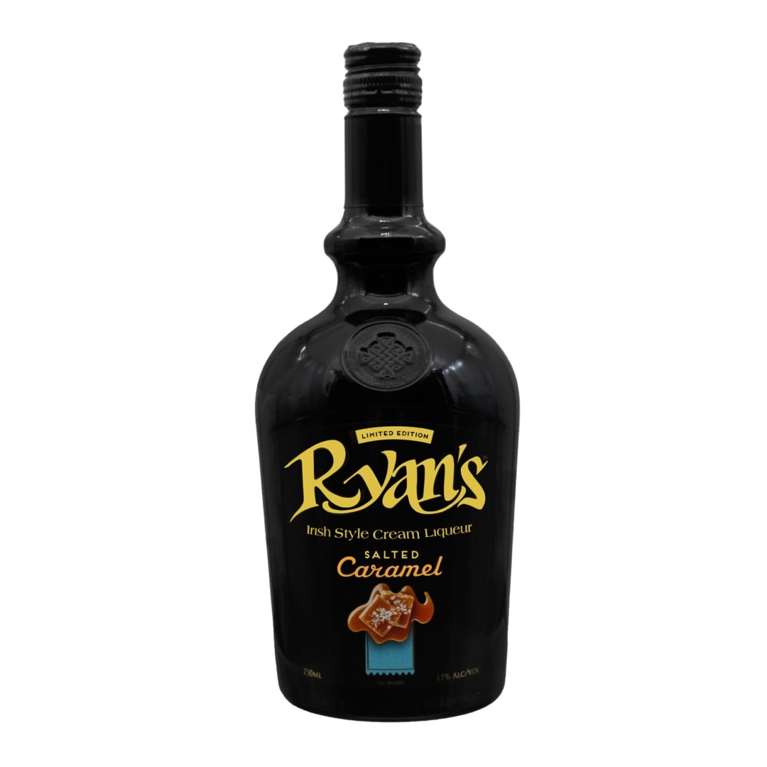 Ryans Salted Caramel Liqueur 750ml 34 Proof