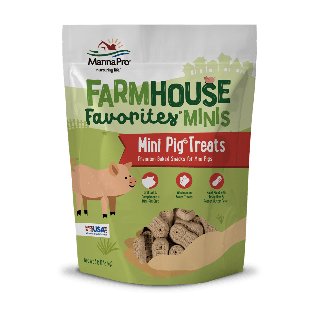 Manna Pro Farmhouse Favorites Mini Pig Treats