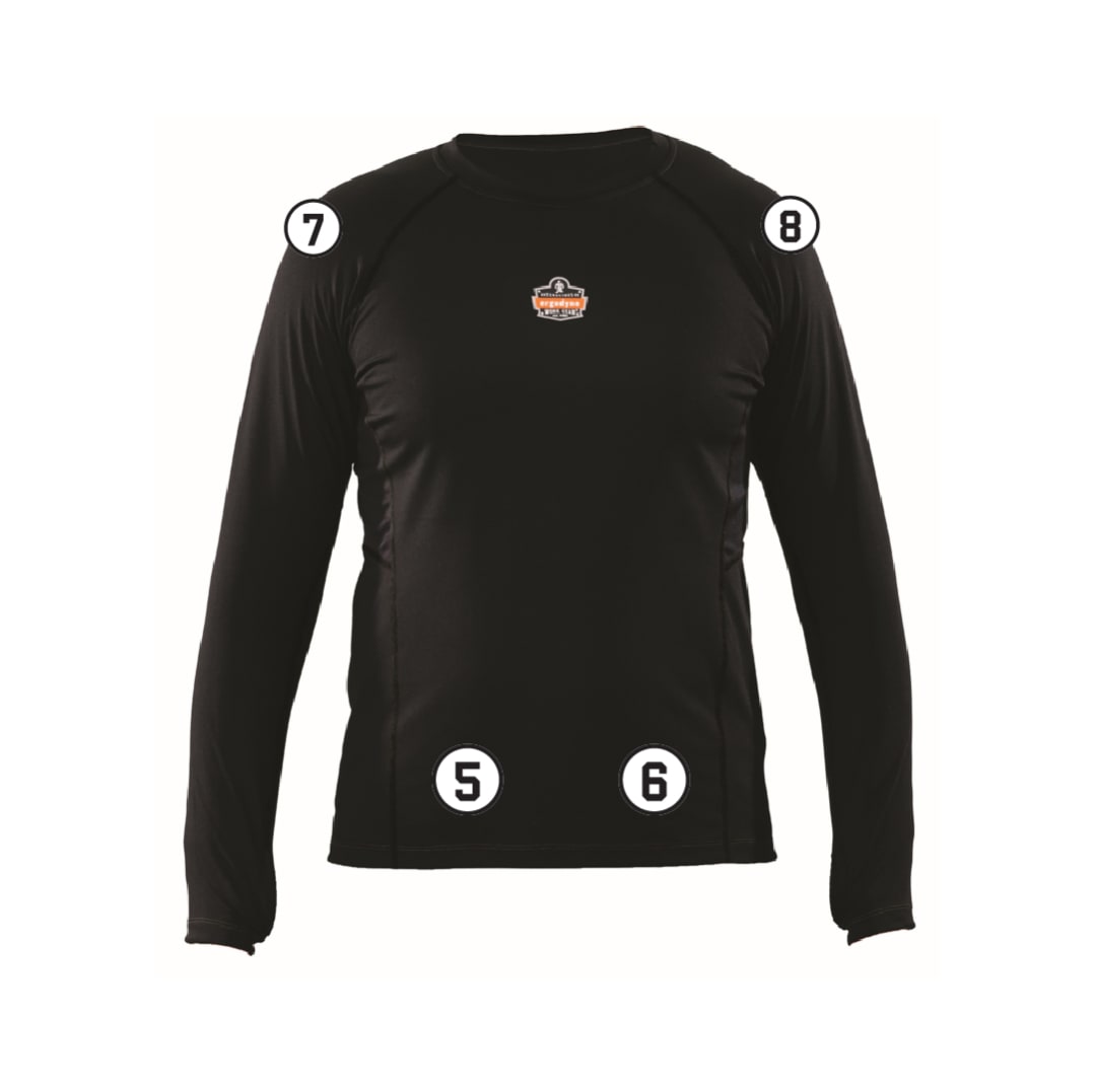 N-Ferno 6435 Midweight Long Sleeve Base Layer Shirt - 240g