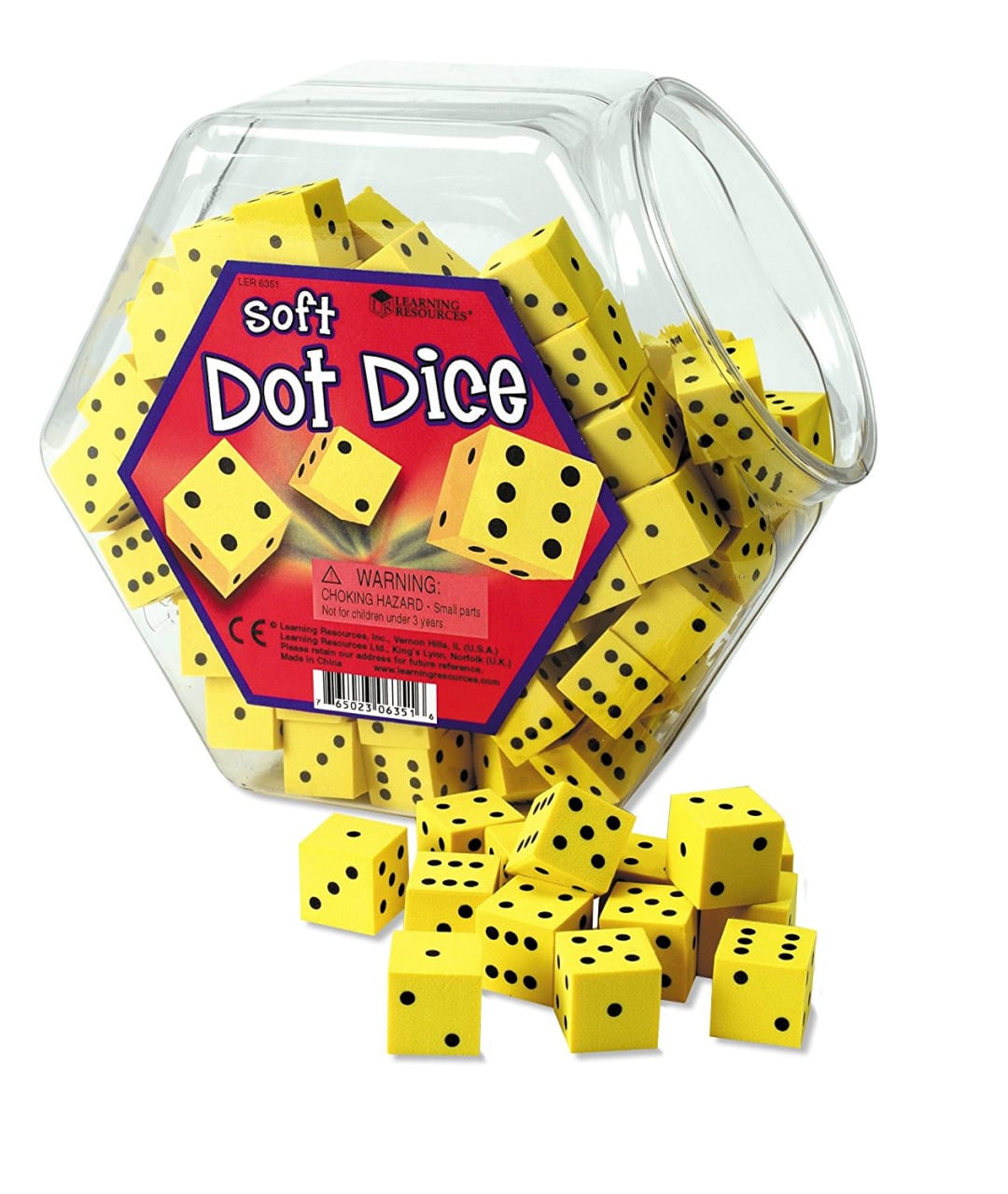 DOT DICE BUCKET, HANDS ON