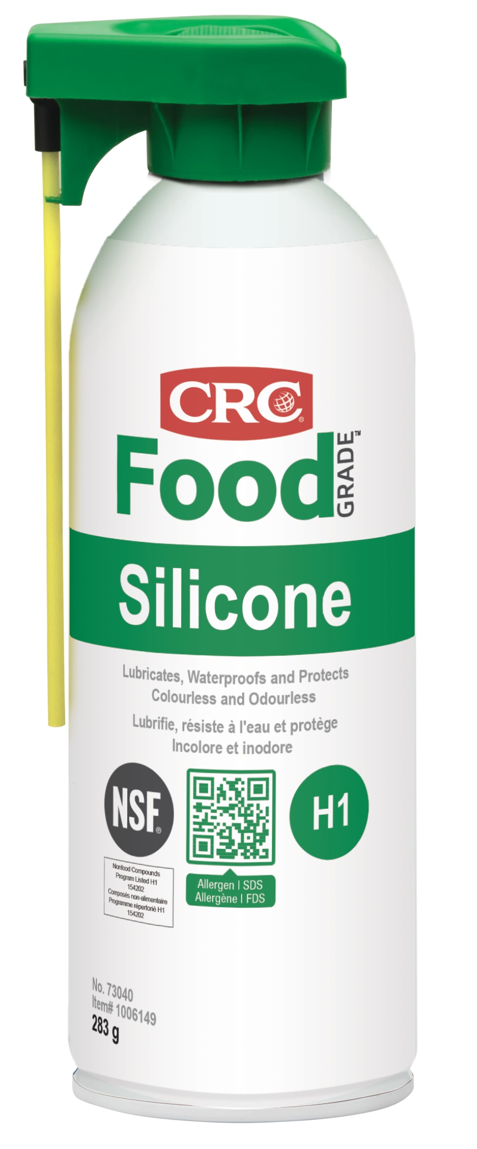 CRC Food Grade Silicone Lubricant (F/E) 1X283G