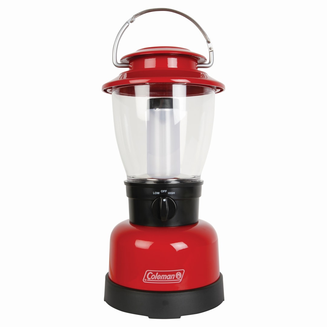 Coleman 700L LED Lantern with 4D Battery, Water & Impact-Resistant Lantern with Carry Handle, Lifetime LED Lights Never Need Replacing