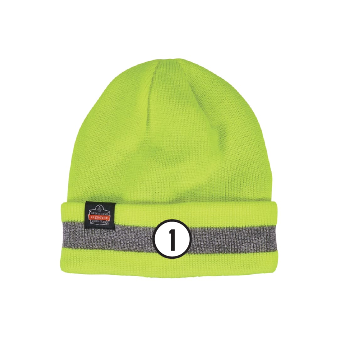 N-Ferno 6803 Reflective Rib Knit Winter Hat