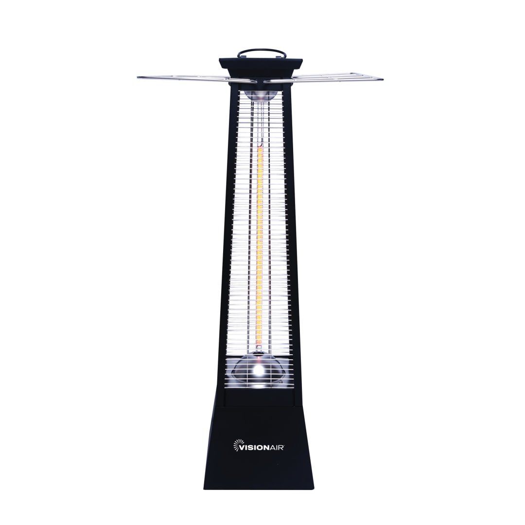 32" Outdoor 1500W 360° Carbon Fiber Infrared IP44 Patio Heater