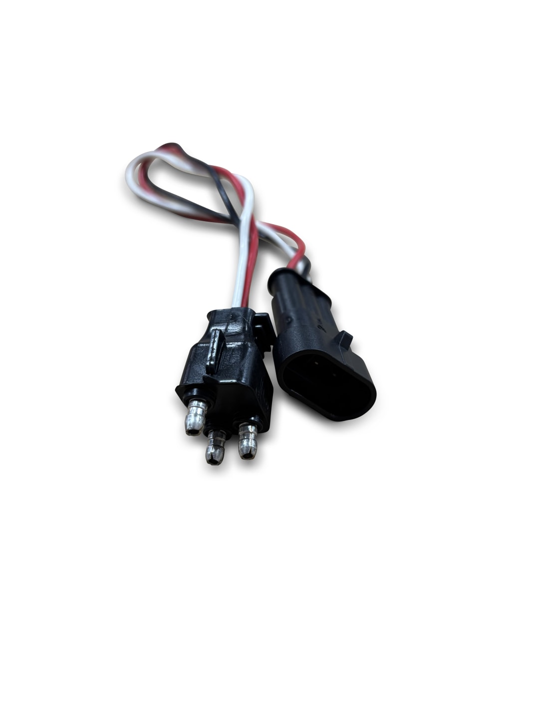 10" Stop &amp; Tail Plug (Male Pl3 To Amp Shroud)