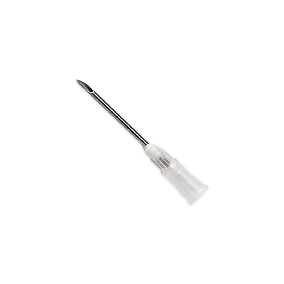 KRUUSE Vet Hypodermic Needle, White, 16G x 1" (1.60 x 25mm), Sterile