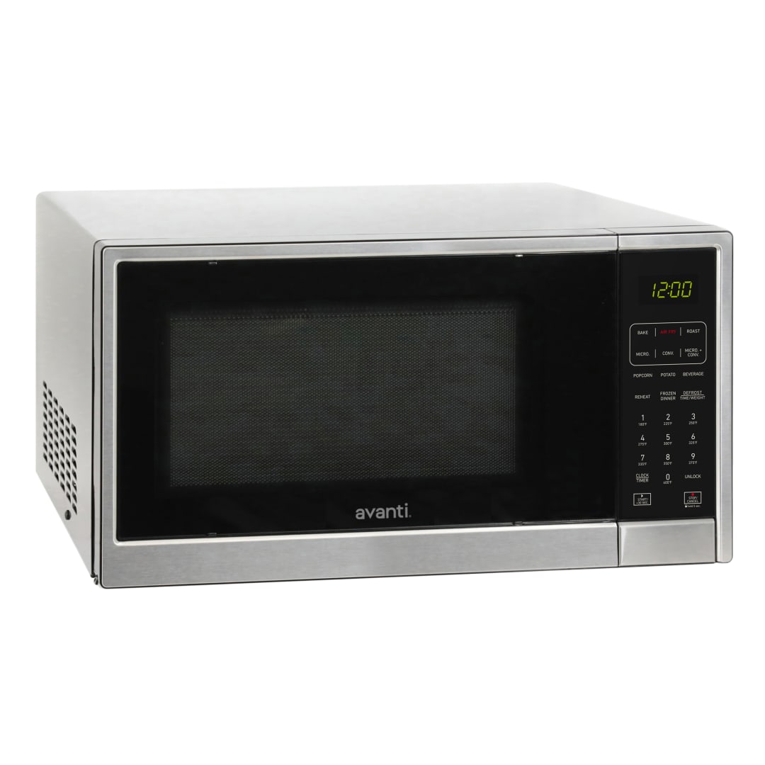 Avanti Microwave Air Fry, Convection Oven 3-in-1, 1.3 cu. ft. Capacity, in Black/Stainless Steel (MTAF130K3S)