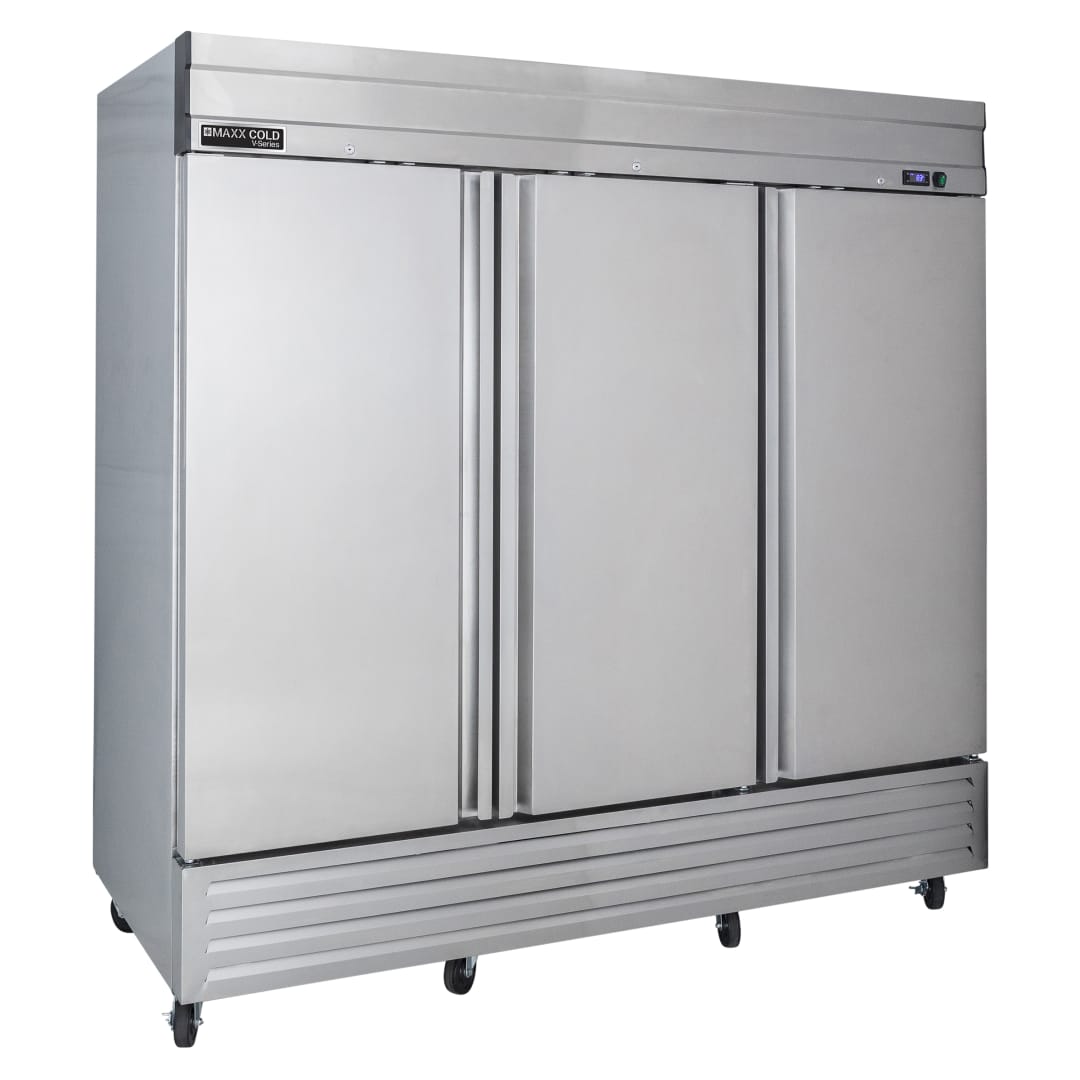 MVF-72FDHC - Three Door Reach In Freezer