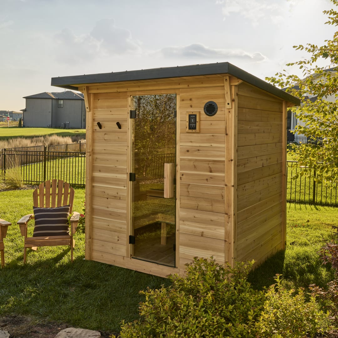 Henley 4-6 Person Outdoor Cabin Sauna
