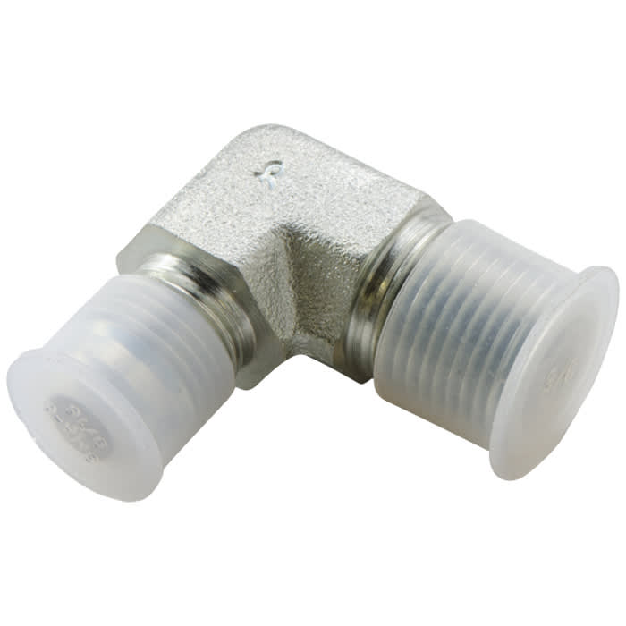 3/8 NPTM x -6 JICM 90 Degree Elbow