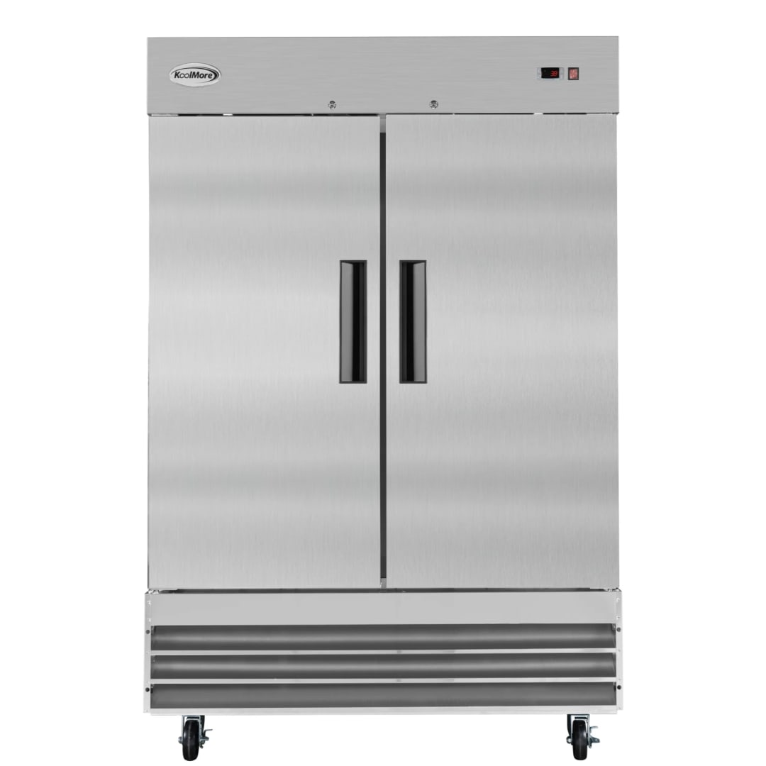 54 in. Two-Door Reach-In Refrigerator - 47 Cu Ft.