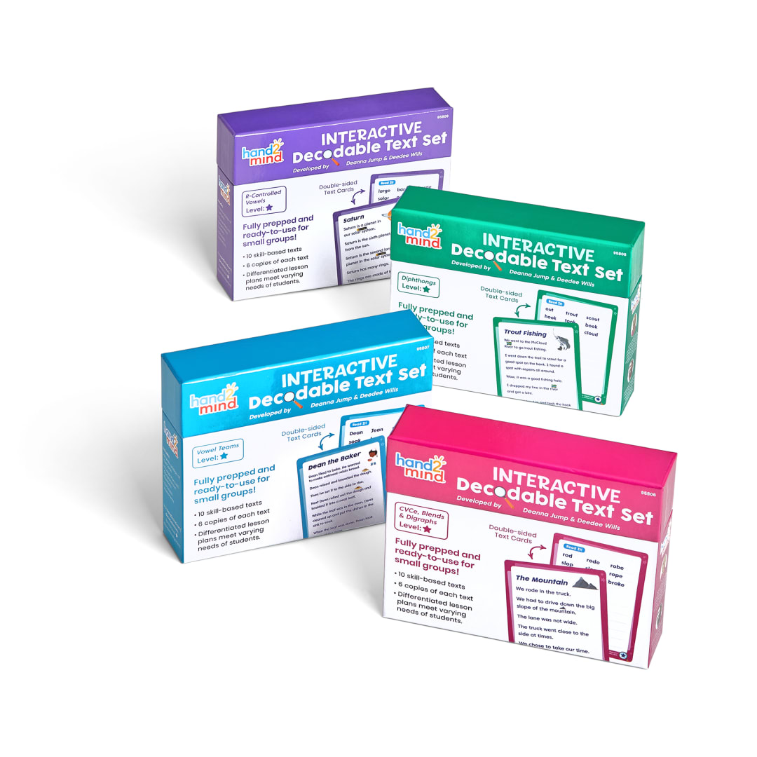 Interactive Decodable Text Set Bundle (Star)