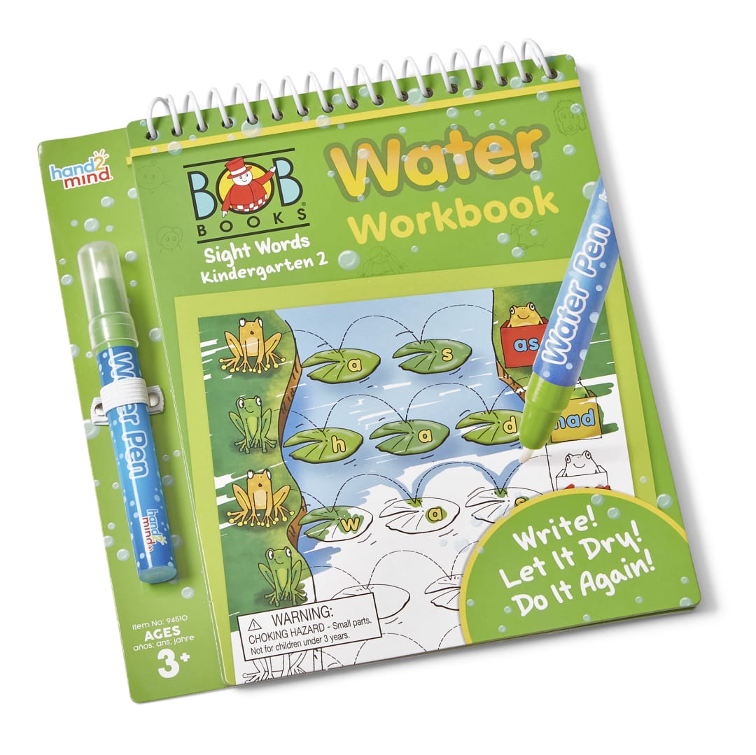 BOB BOOKS® SIGHT WORDS WATER WORKBOOK 2