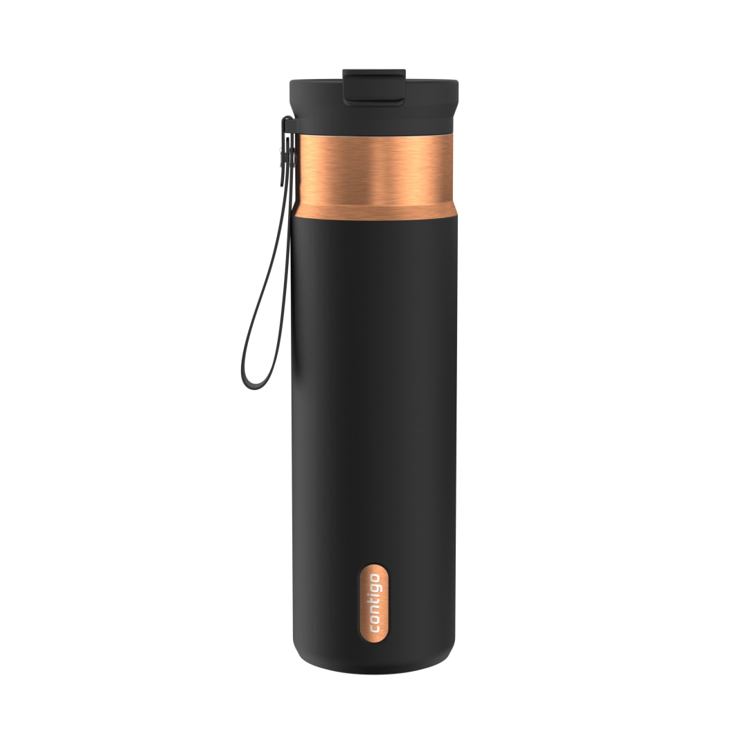 Contigo DualSip® 710 ml Botella Térmica Compacta de Acero Inoxidable a Prueba de Fugas con Tapa de Doble Uso