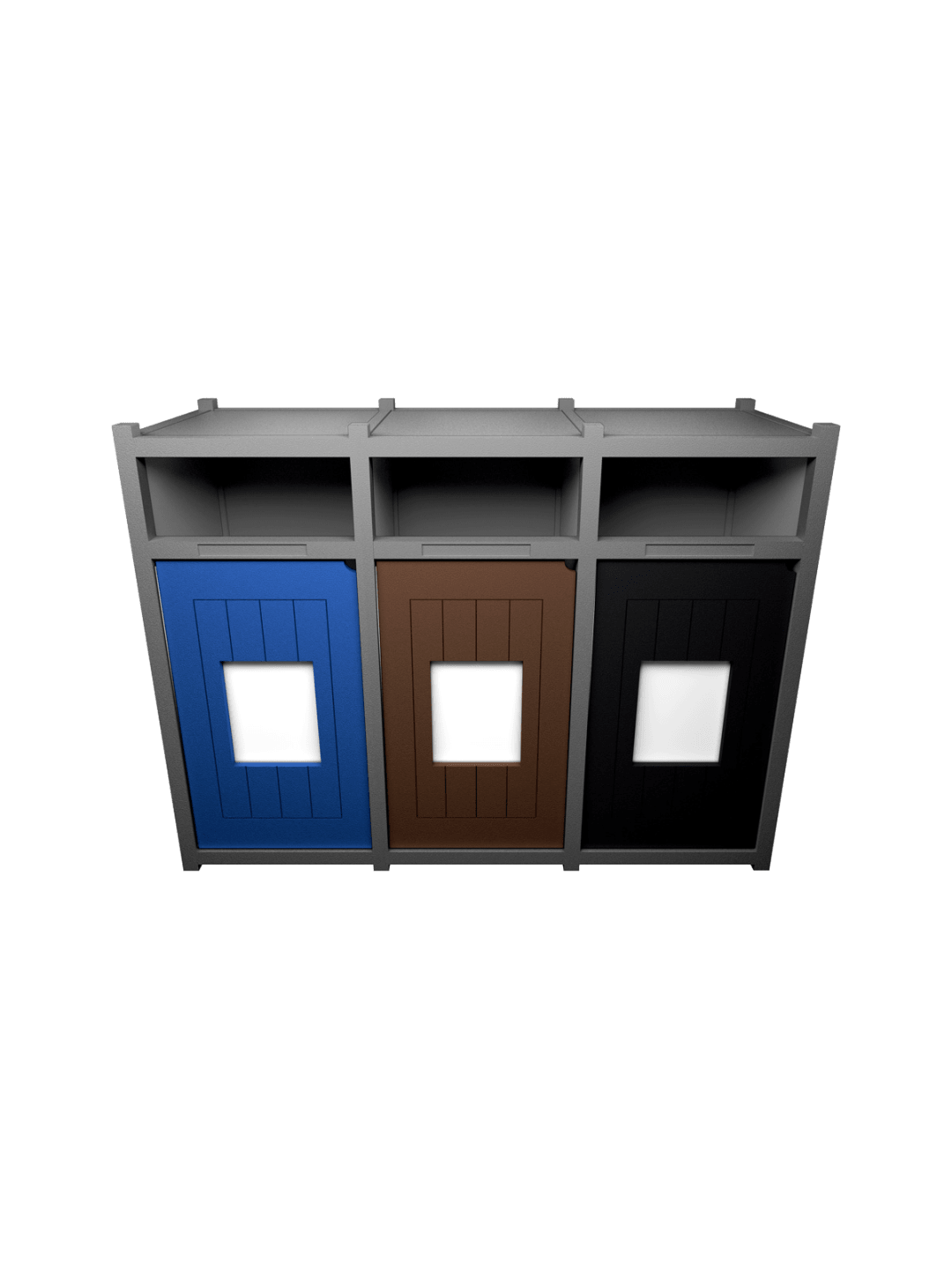  VISION - Triple - Unit - Full - Grey-Blue-Brown-Black