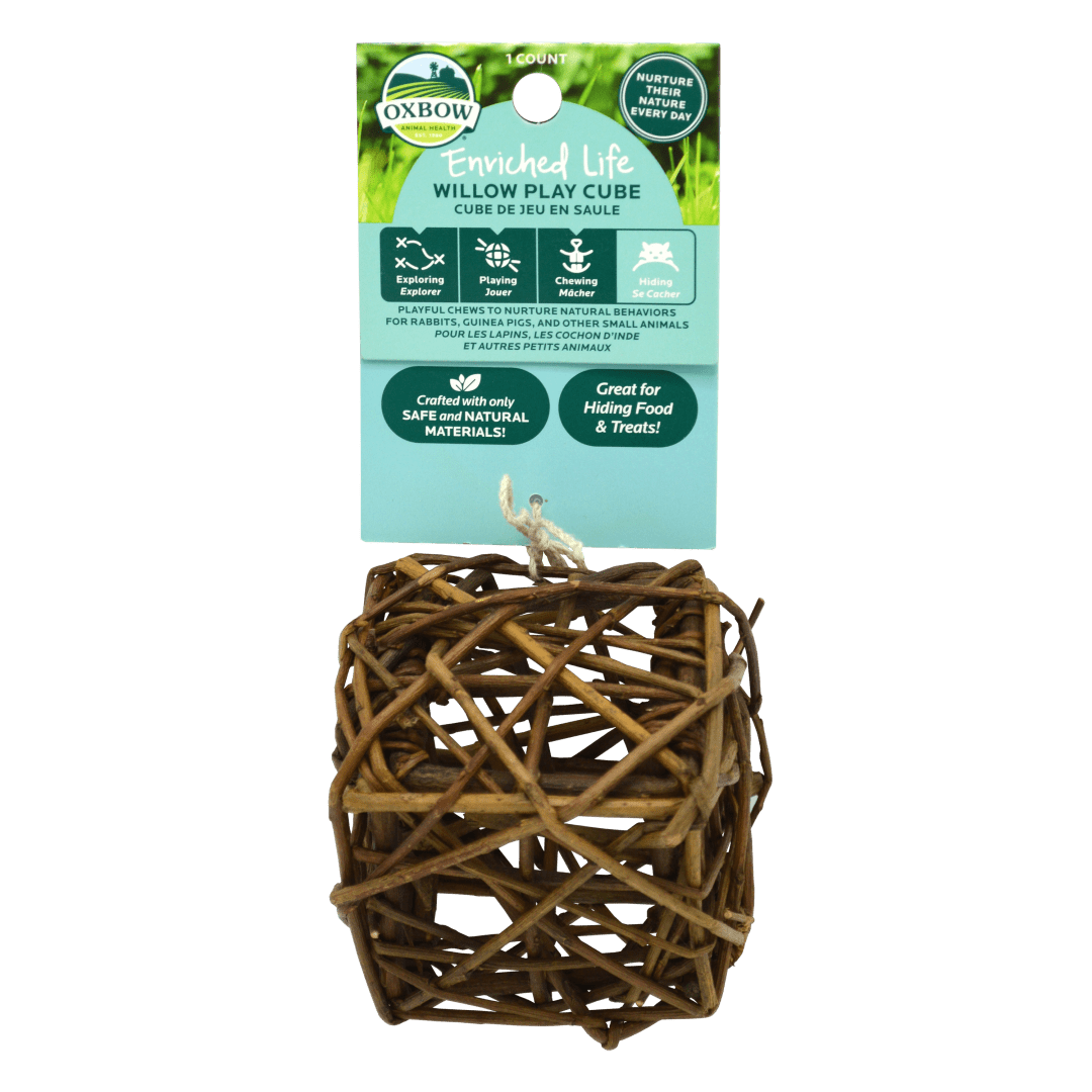 Oxbow Enriched Life - Willow Play Cube