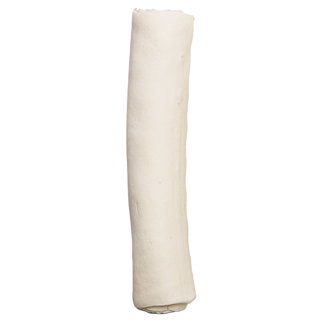 Pet Factory 100% USA Made Beefhide Rolls Dog Chew Treats, 8", 2 Pack