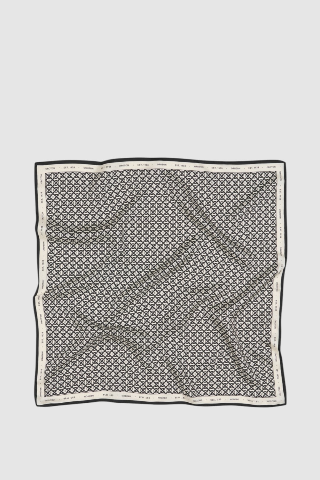 All Over Logo Silk Scarf