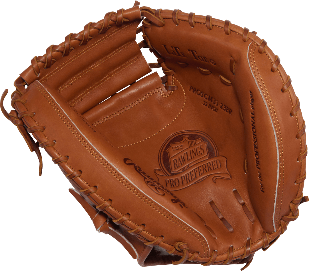 RAWLINGS "PRO PREFERRED" SERIES CATCHERS MITT BASEBALL GLOVE 33" RHT
