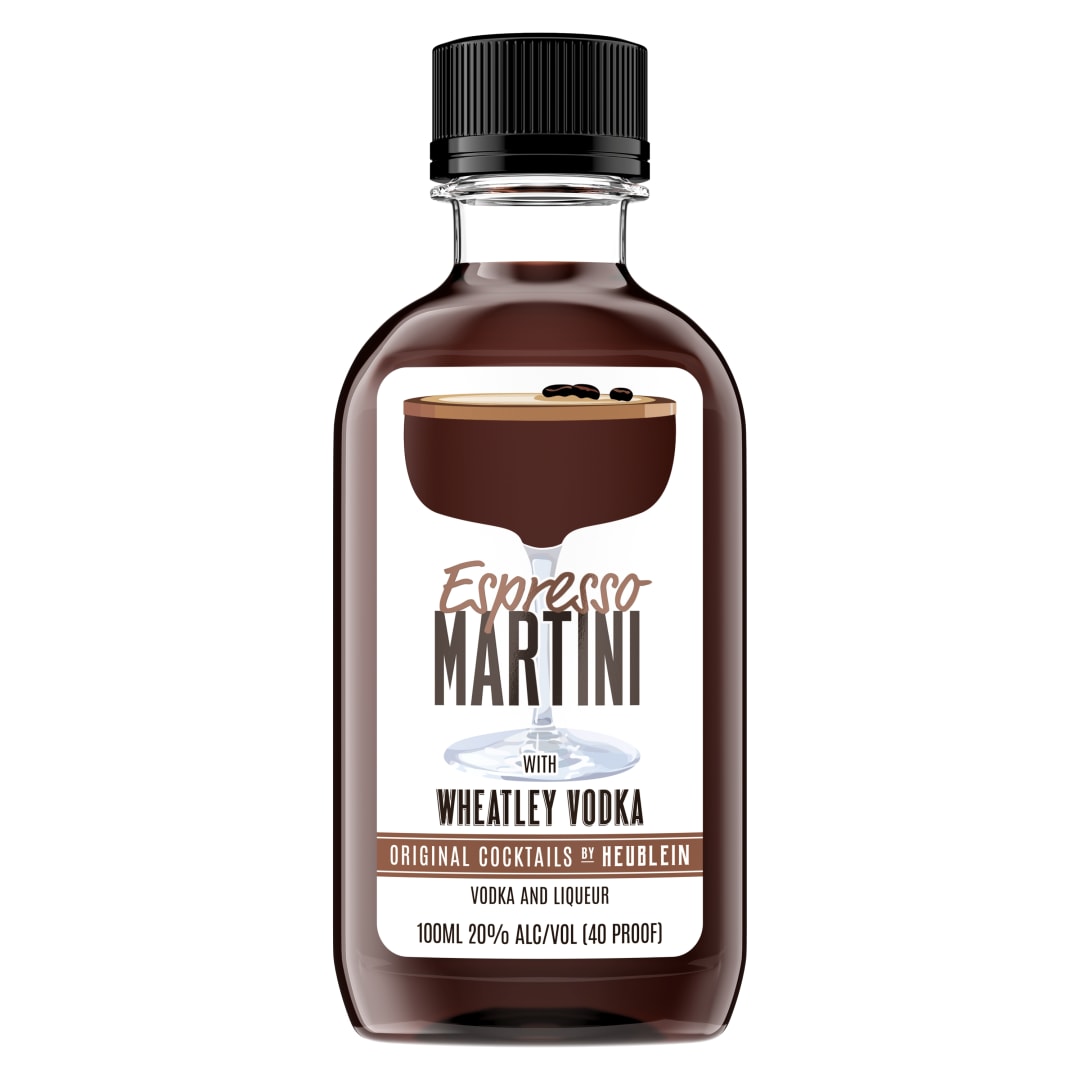 Heublein Espresso Martini Cocktails 100ml 40 Proof