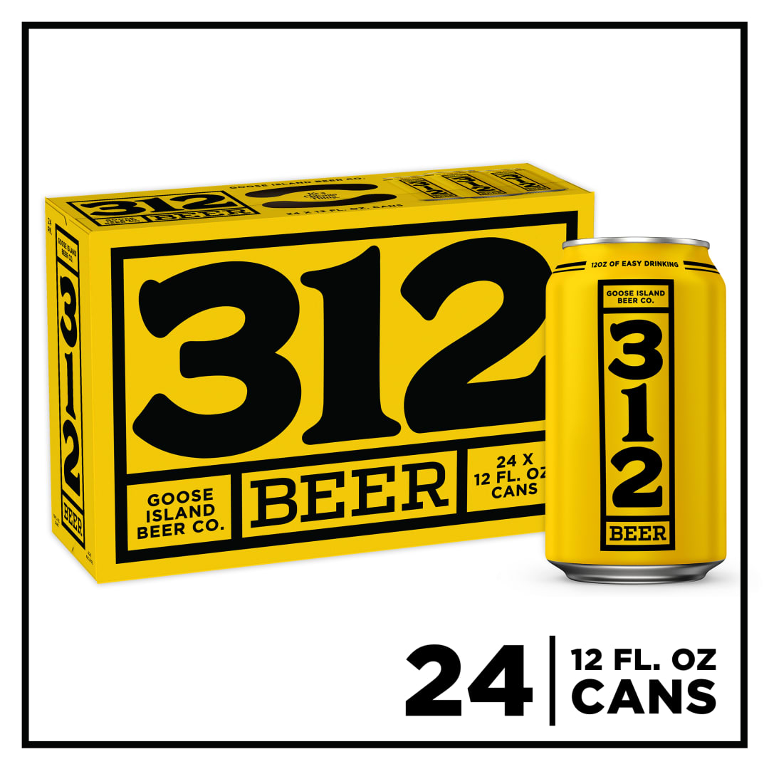 Goose Island 312 Urban Wheat Ale, 24 Pack 12 fl. oz. Cans