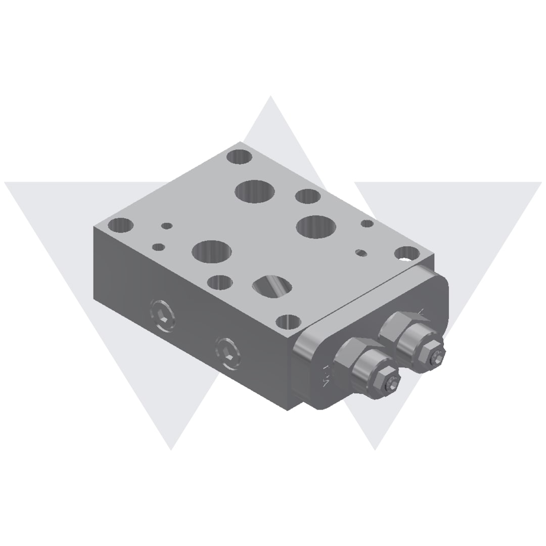 Wastequip® SUBPLATE REGEN TOP 20/15 HP DAMAN 0712