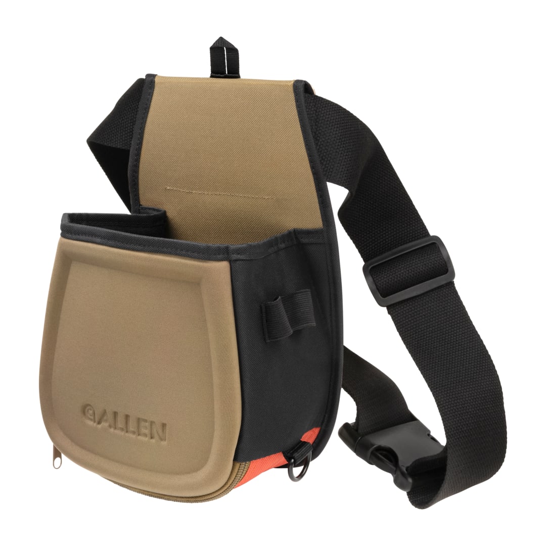 Allen Company Eliminator Basic Double Compartment Shooting Bag, Tan/Black