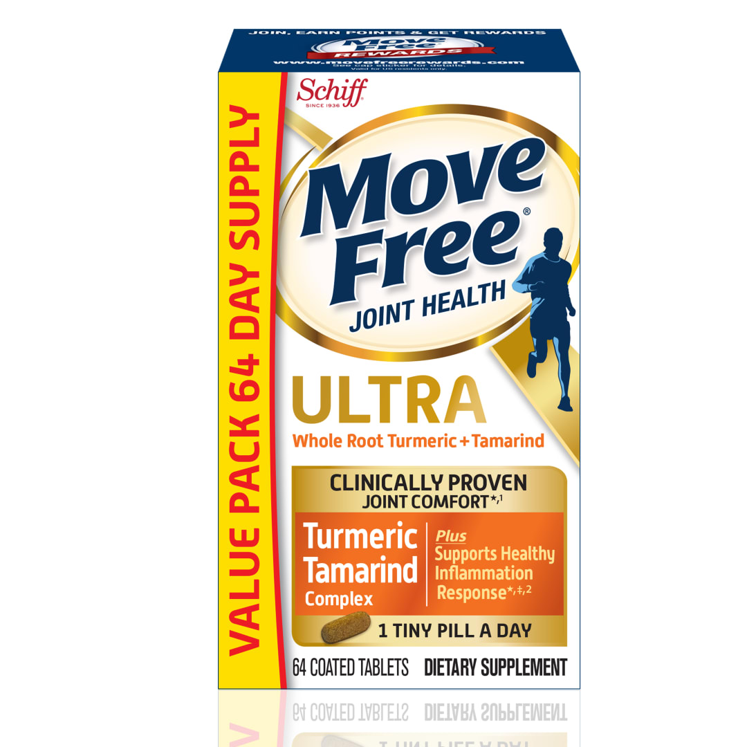 MOVE FREE® Ultra Whole Root Turmeric + Tamarind Value Pack - 12/64 ct.