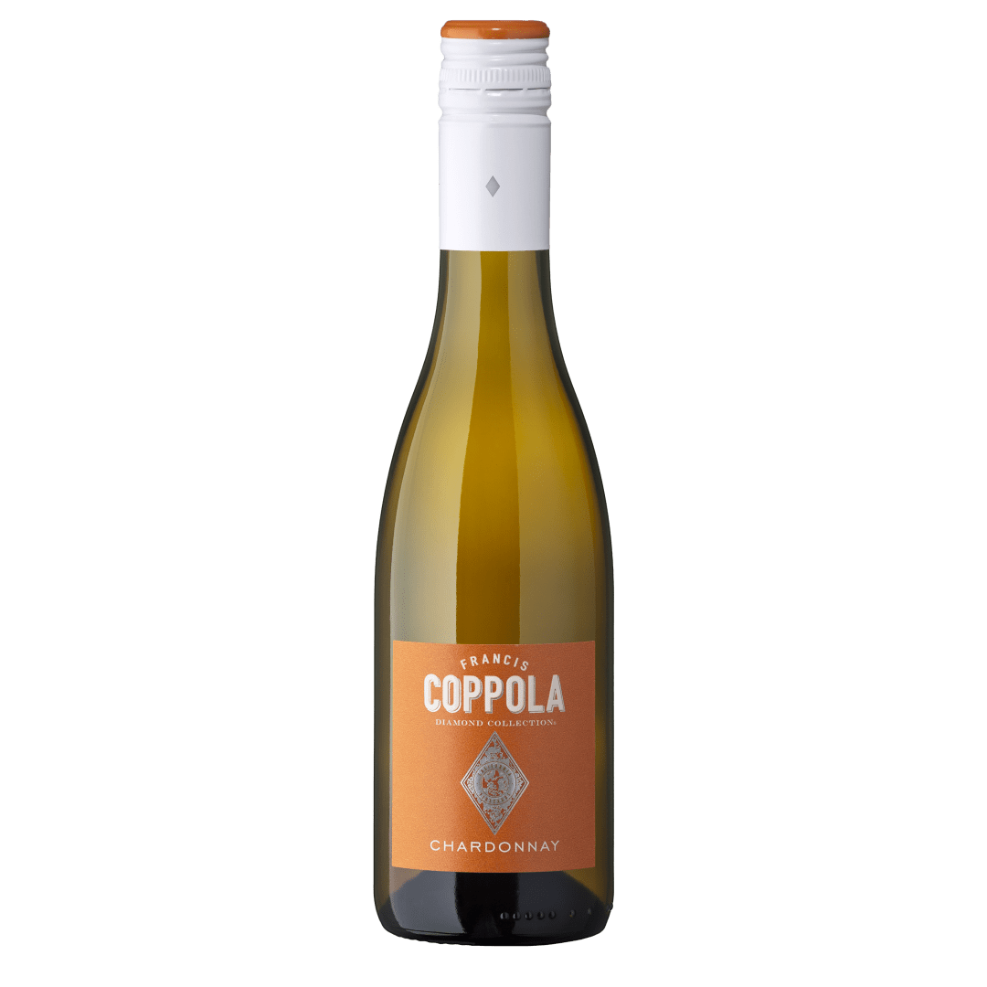 Francis Coppola Diamond Collection Chardonnay White Wine, California, 375mL Glass Bottle