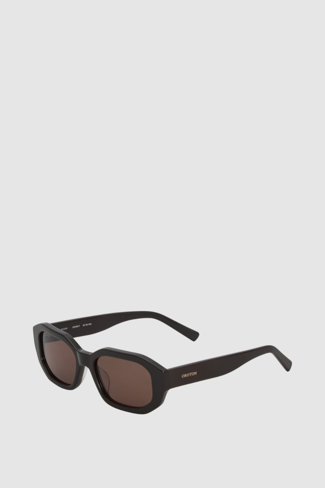 Fleur Black Smoke  Mono Sunglasses