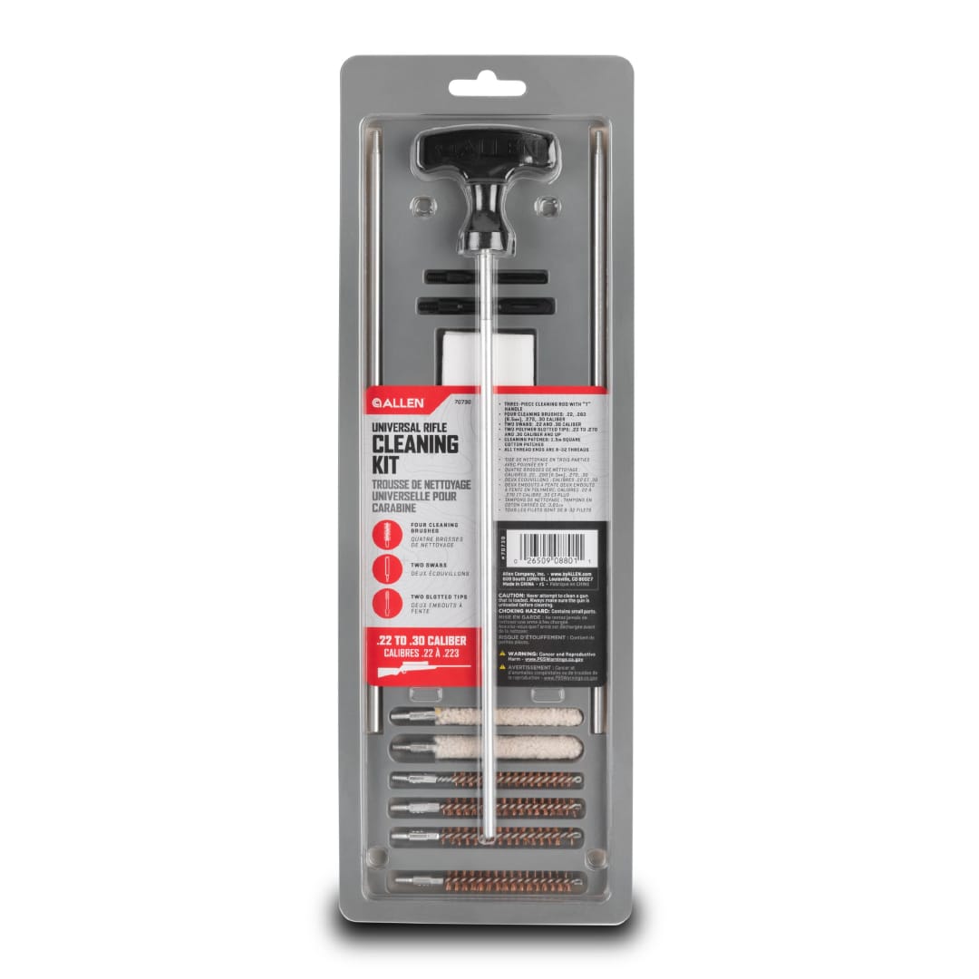 Allen Company Universal Rifle Cleaning Kit .22 to .30 Caliber