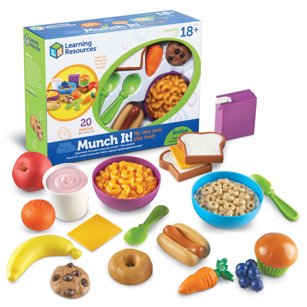 NEW SPROUTS (TM) MUNCH IT! FOOD SET