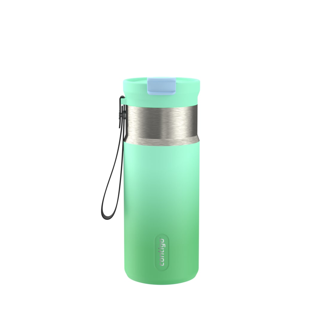 Contigo DualSip® 473 ml Botella Térmica Compacta de Acero Inoxidable a Prueba de Fugas con Tapa de Doble Uso