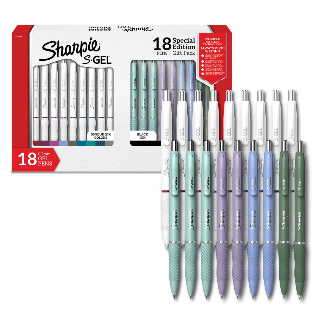 SGEL 18CT ASST 0.7MM HLDY 25