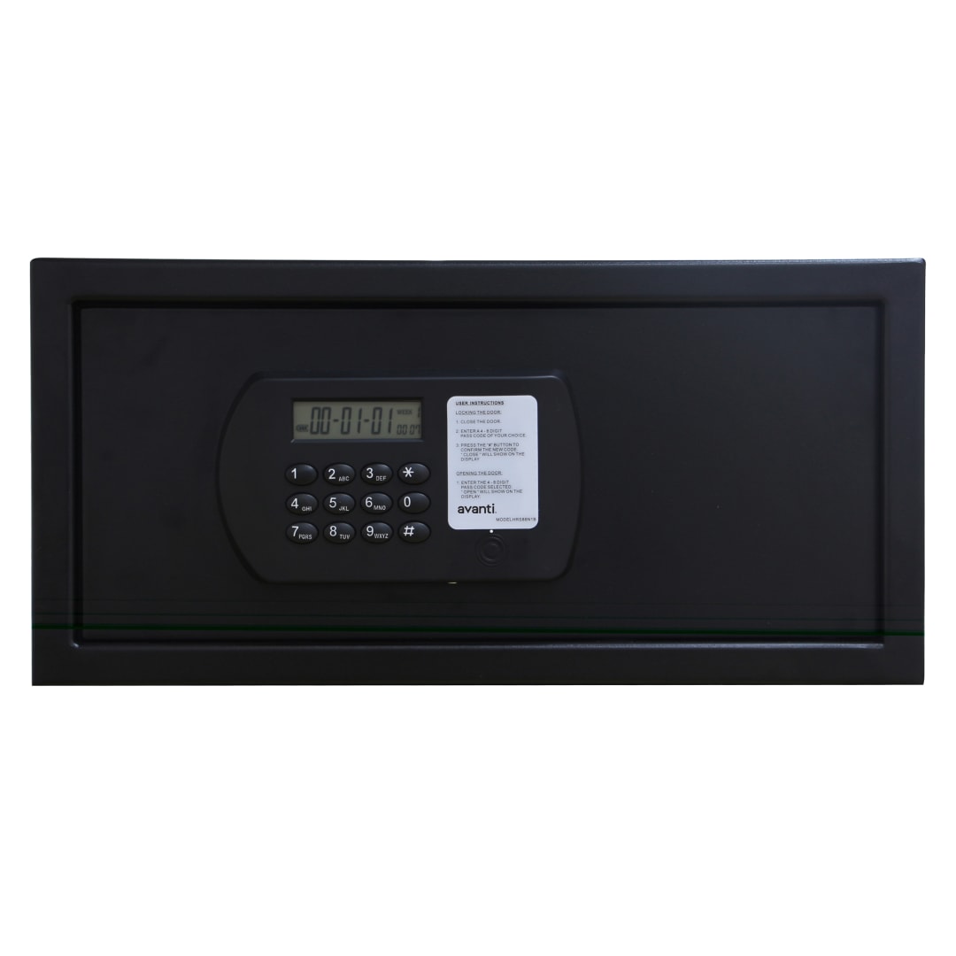 Avanti 0.88 cu. ft. Programmable Room Safe, in Black (HRS88N1B)
