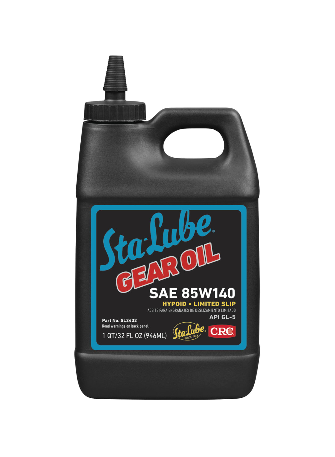 Sta-Lube API/GL-5 Pls New Gen HD Ltd SlipGear 85W140 1X32OZ