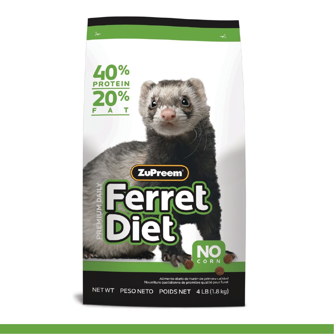ZuPreem Premium Diet Food - Daily Food for Ferrets - Corn Free - 4 lb