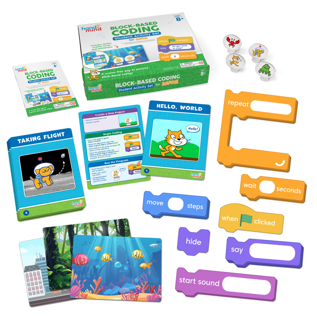 Block-Based Coding Student Activity Set for Scratc