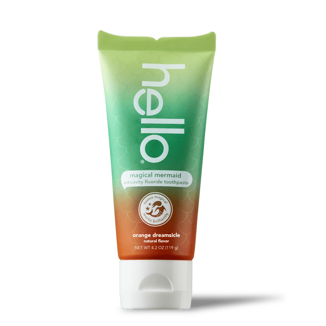 hello Magical Mermaid Kids Toothpaste with Fluoride, 4.2 Oz