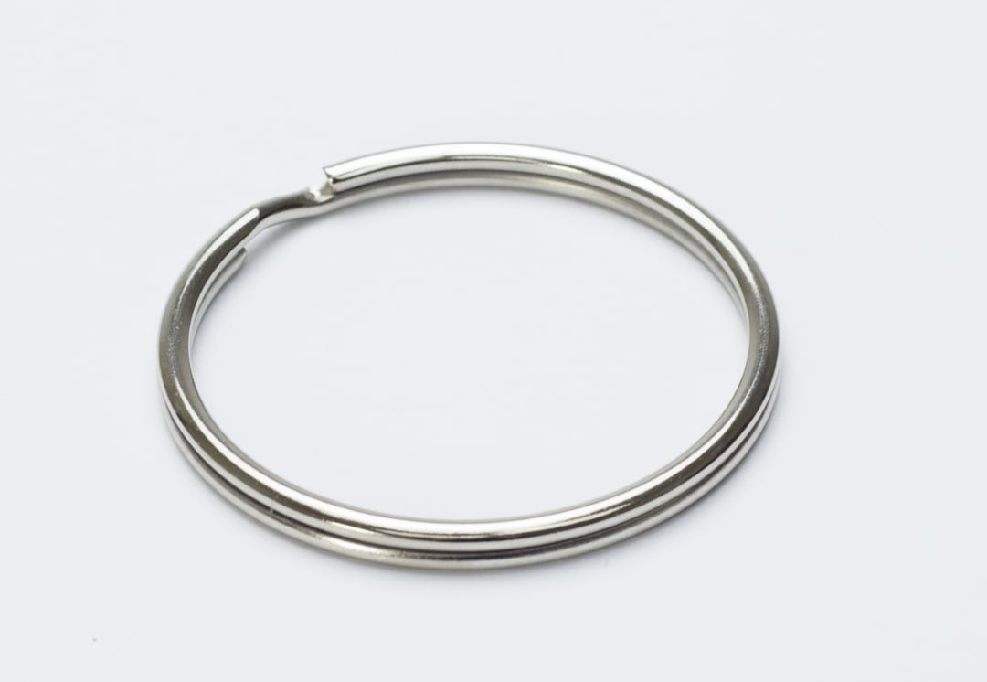 Split Key Ring 2" Steel 100 Pack