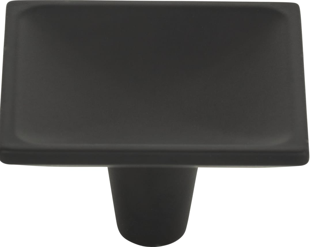 Dap Square Knob 2 Inch Matte Black