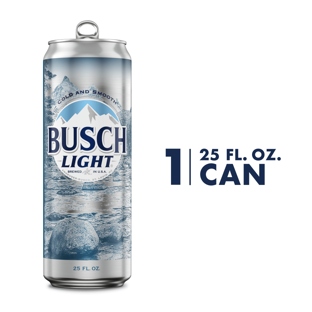 Busch Light Beer 25 fl oz Can