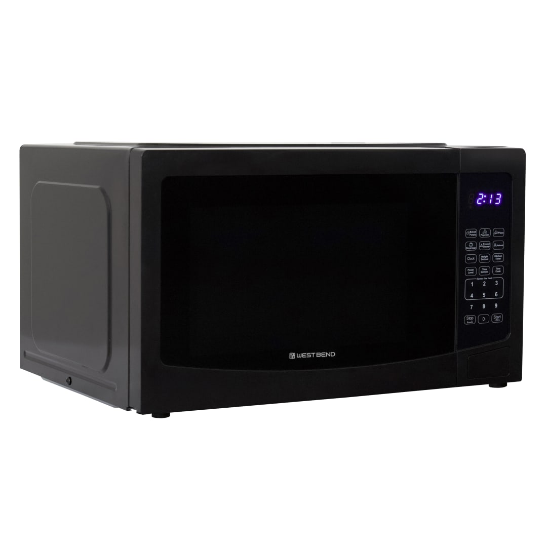 West Bend Microwave Oven, 1.1 cu. ft. Capacity, in Black (WBMW110B)